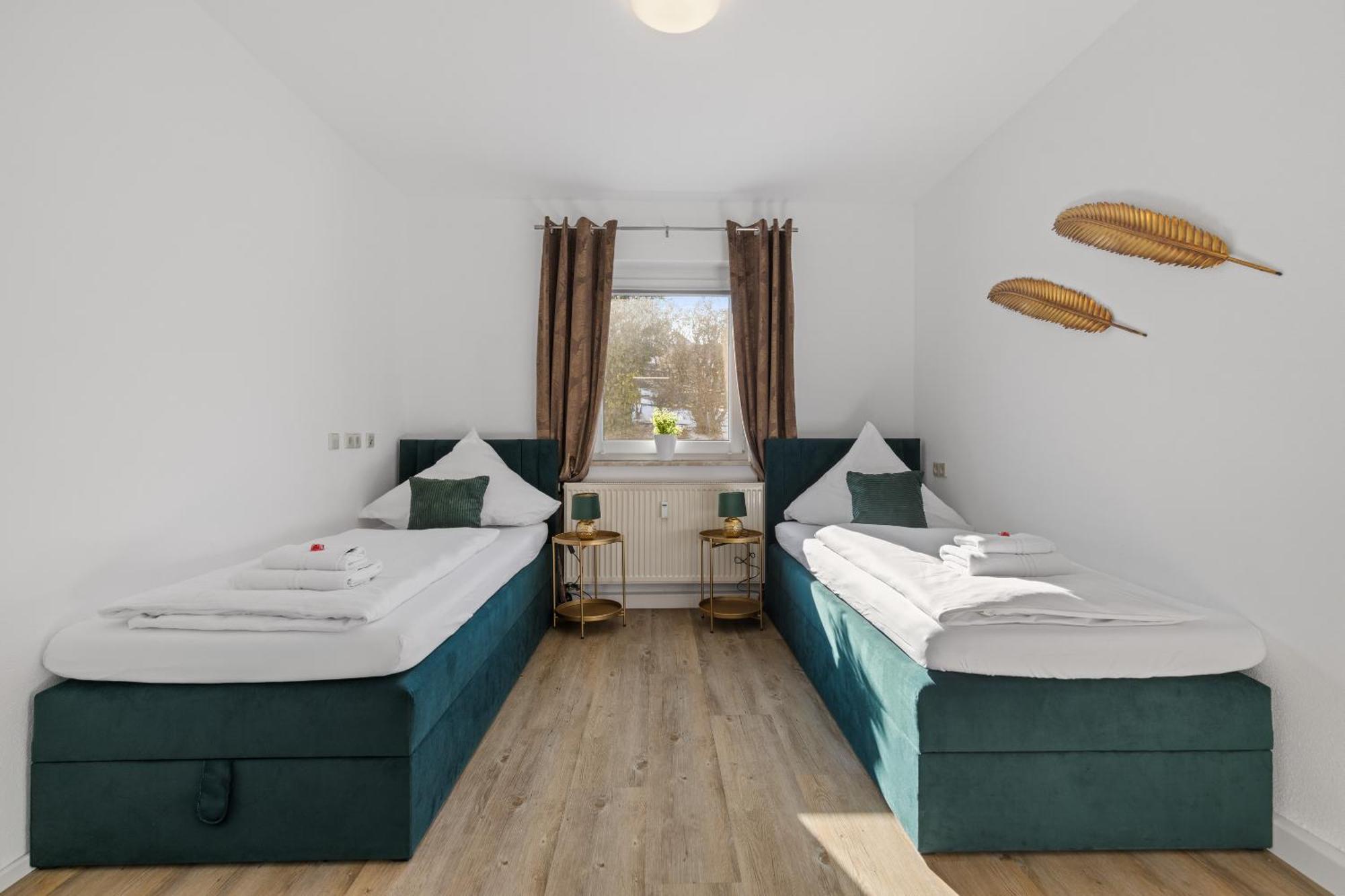Goldcream Suites - Modern - Netflix - Free Parking Günzburg Esterno foto